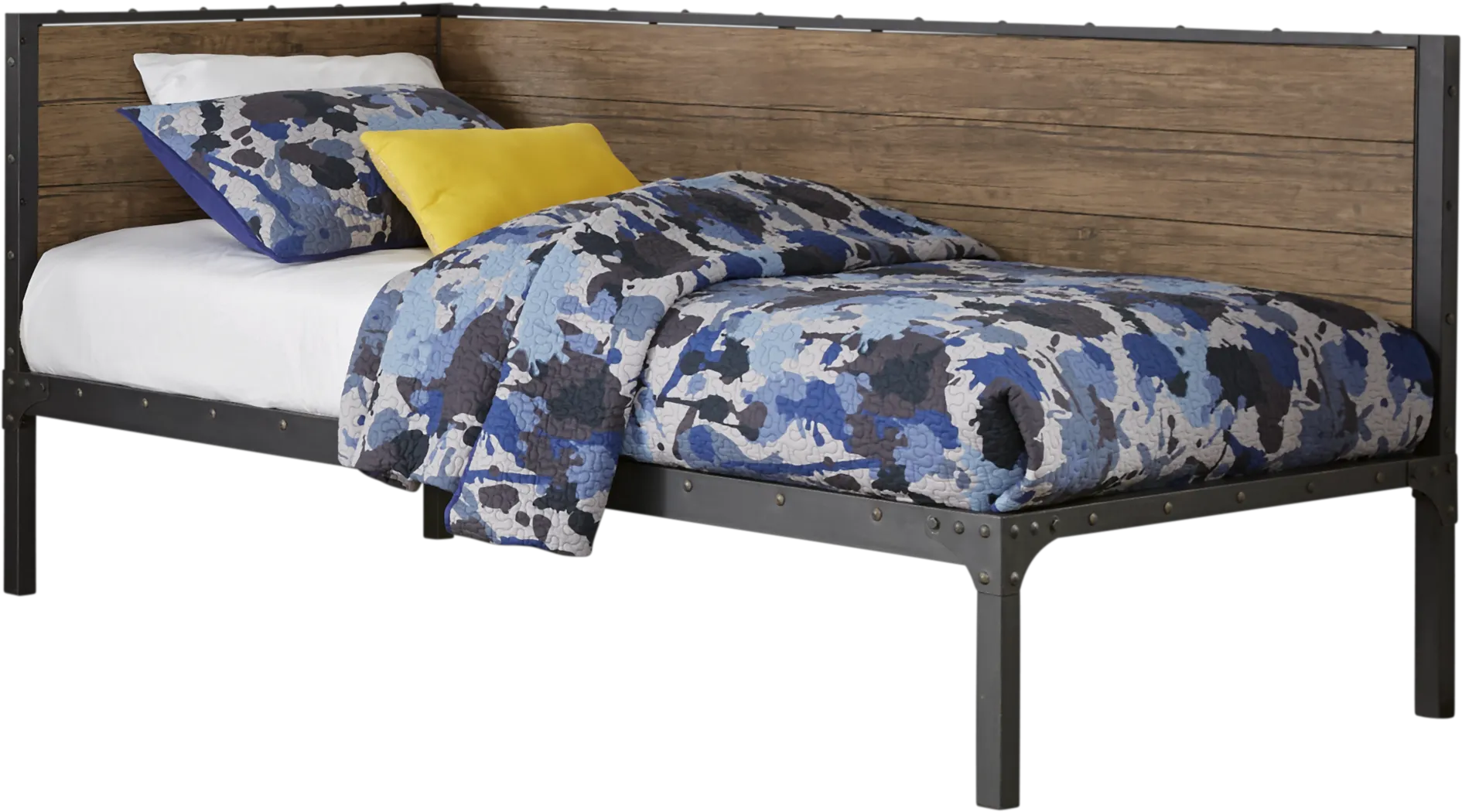 Conlan Brown Twin Corner Daybed - Thumbnail - Image 1