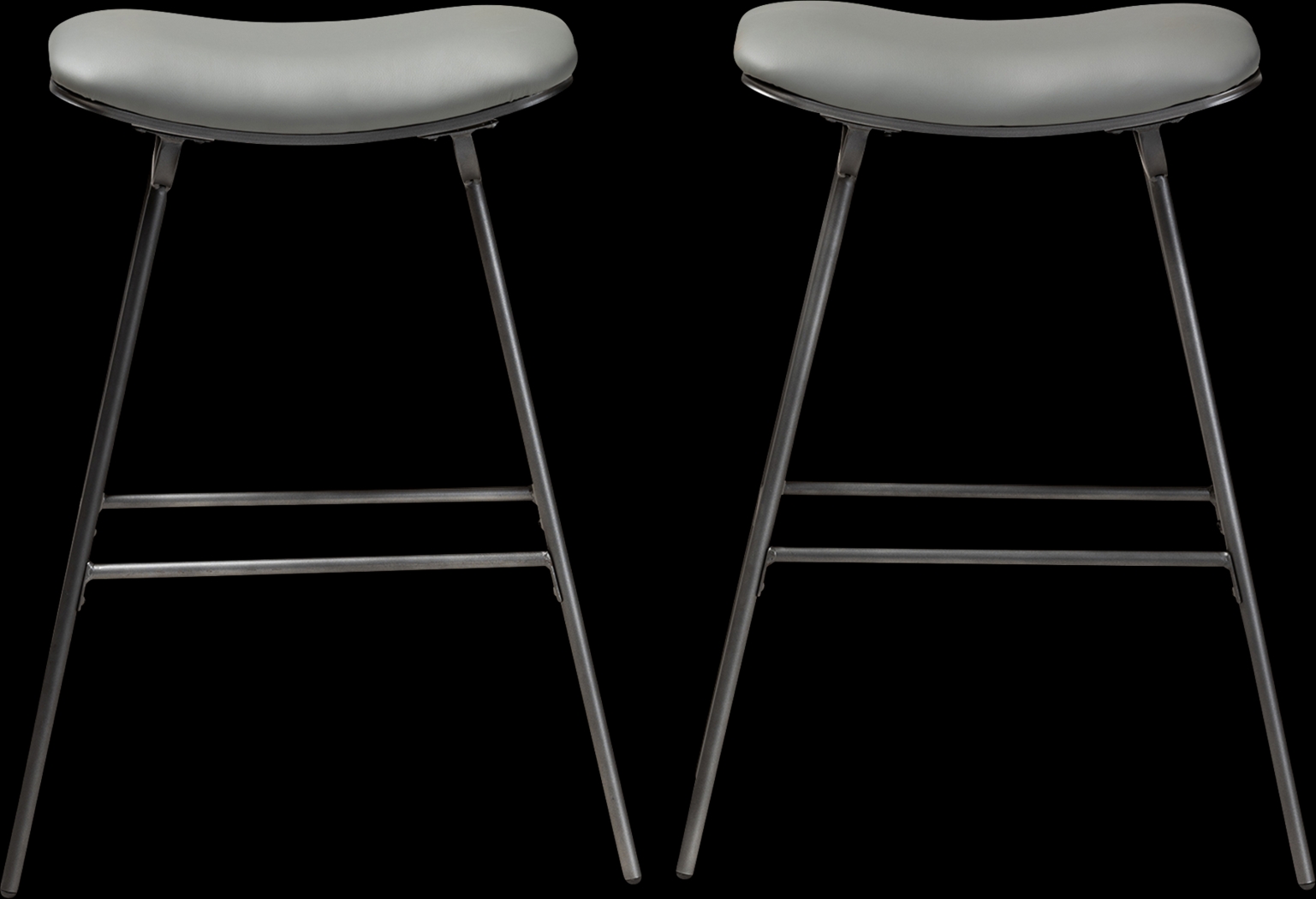 Connestee Gray Bar Stool, Set of 2 - Thumbnail - Image 2