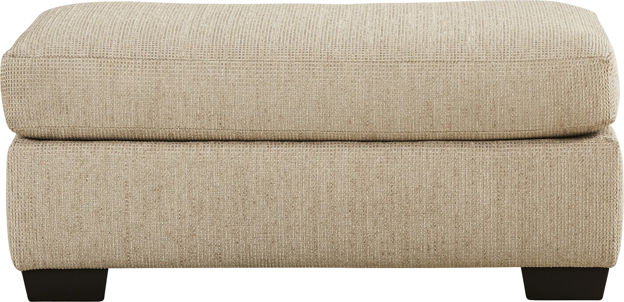 Conover Street Beige Ottoman - Thumbnail - Image 2
