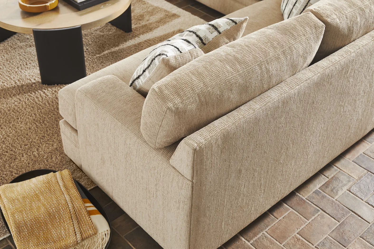 Conover Street Beige 5 Pc Living Room - Thumbnail - Image 7