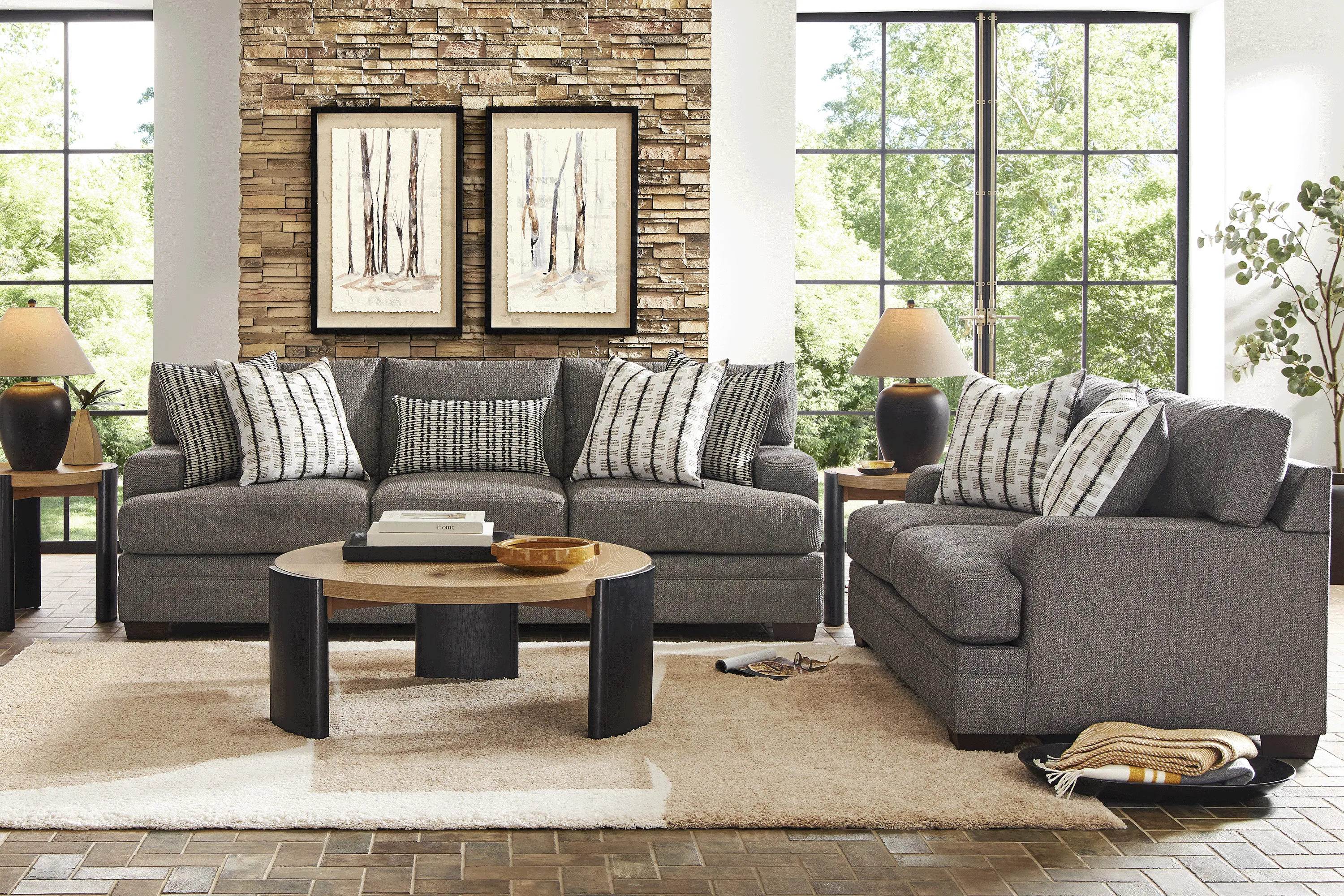 Conover Street Gray 2 Pc Living Room - Thumbnail - Image 1