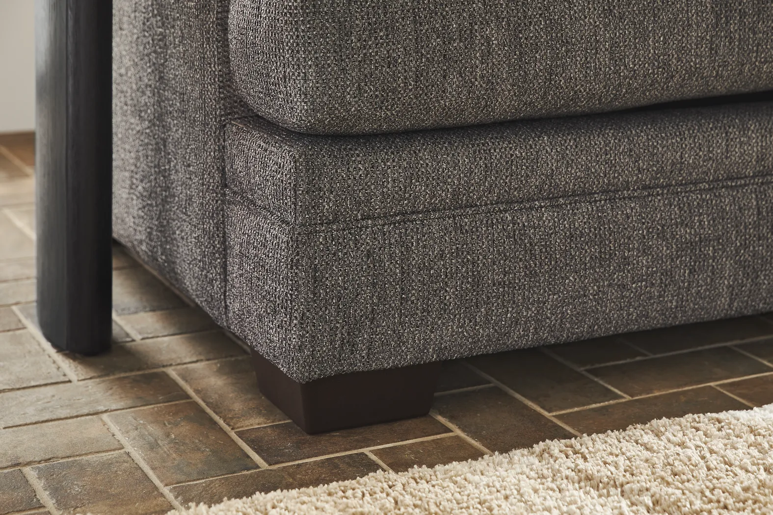 Conover Street Gray 7 Pc Living Room with Gel Foam Sleeper Sofa - Thumbnail - Image 5
