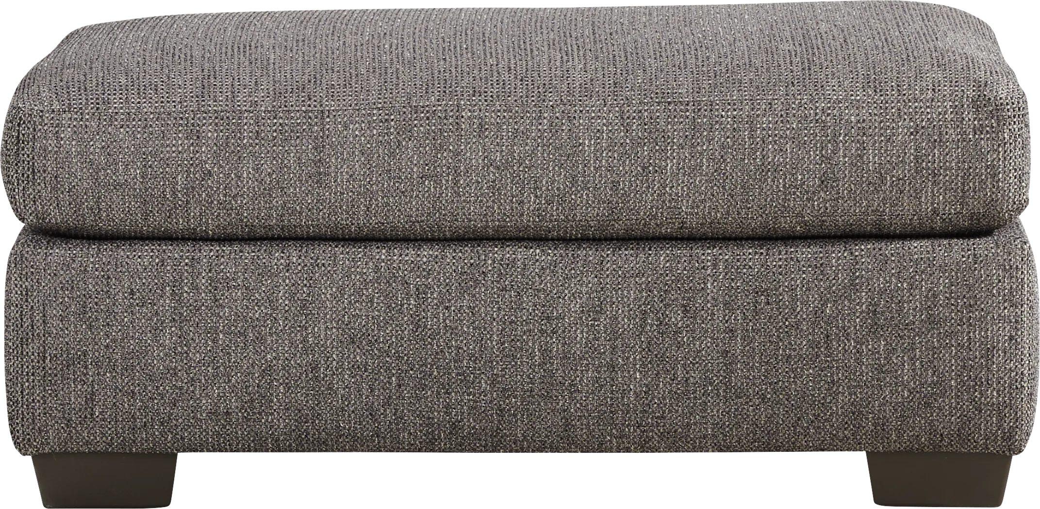 Conover Street Gray Ottoman - Thumbnail - Image 2
