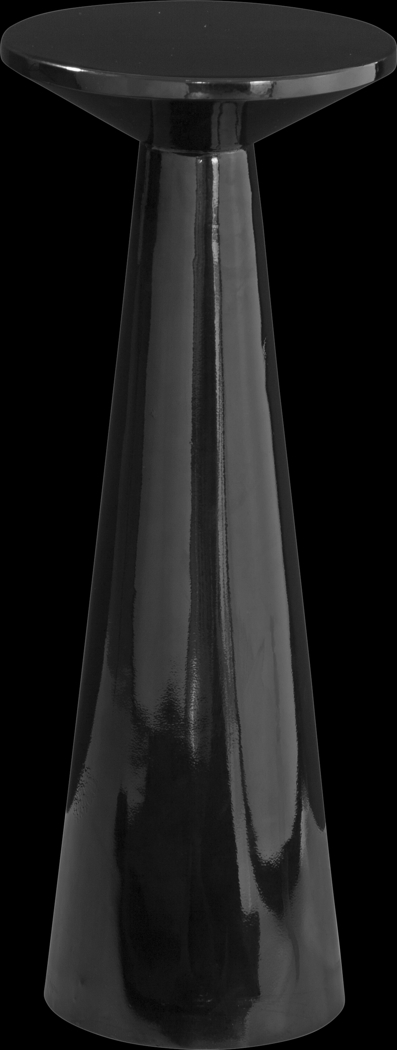 Conoyle Black Accent Table - Thumbnail - Image 1