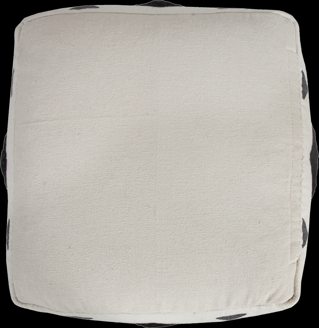 Conseld Black/White Pouf - Thumbnail - Image 10