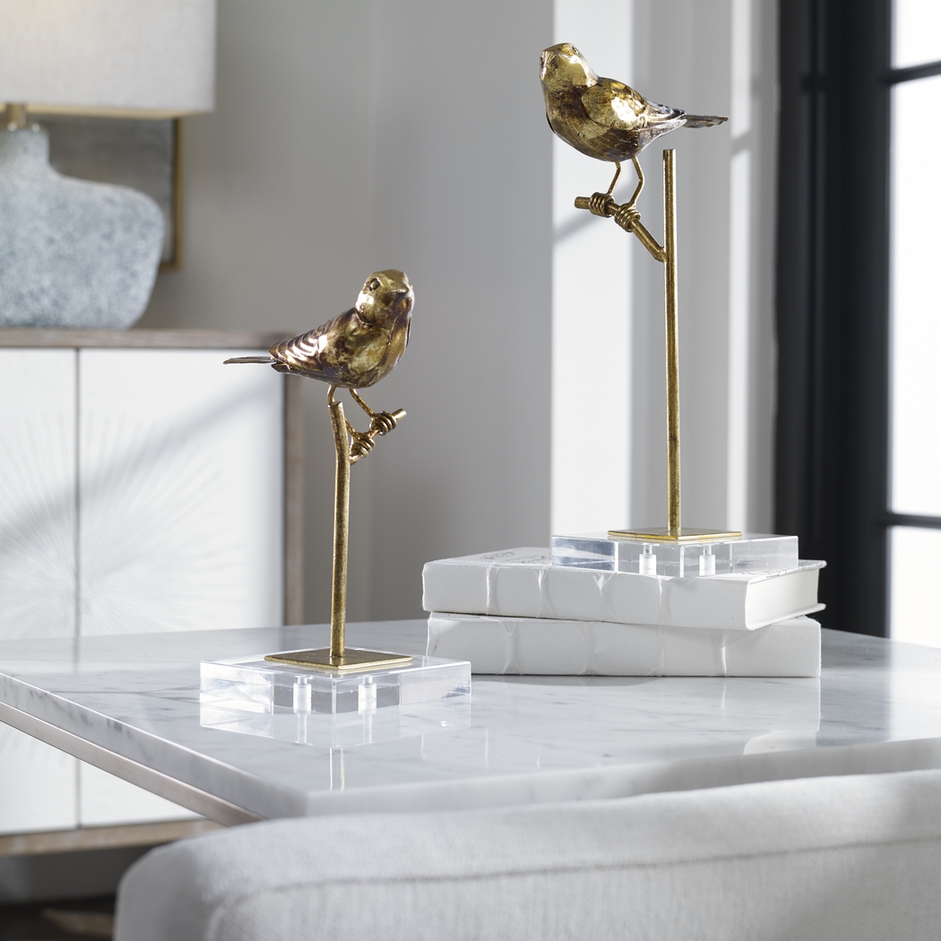 Consetta Gold Sculpture, Set of 2 - Thumbnail - Image 3