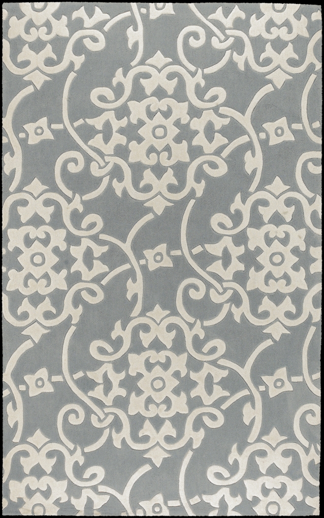 Contemporary Gray 8 x 11 Rug - Thumbnail - Image 1