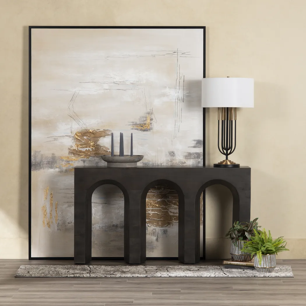 Contessa Court Dark Brown Sofa Table - Thumbnail - Image 4