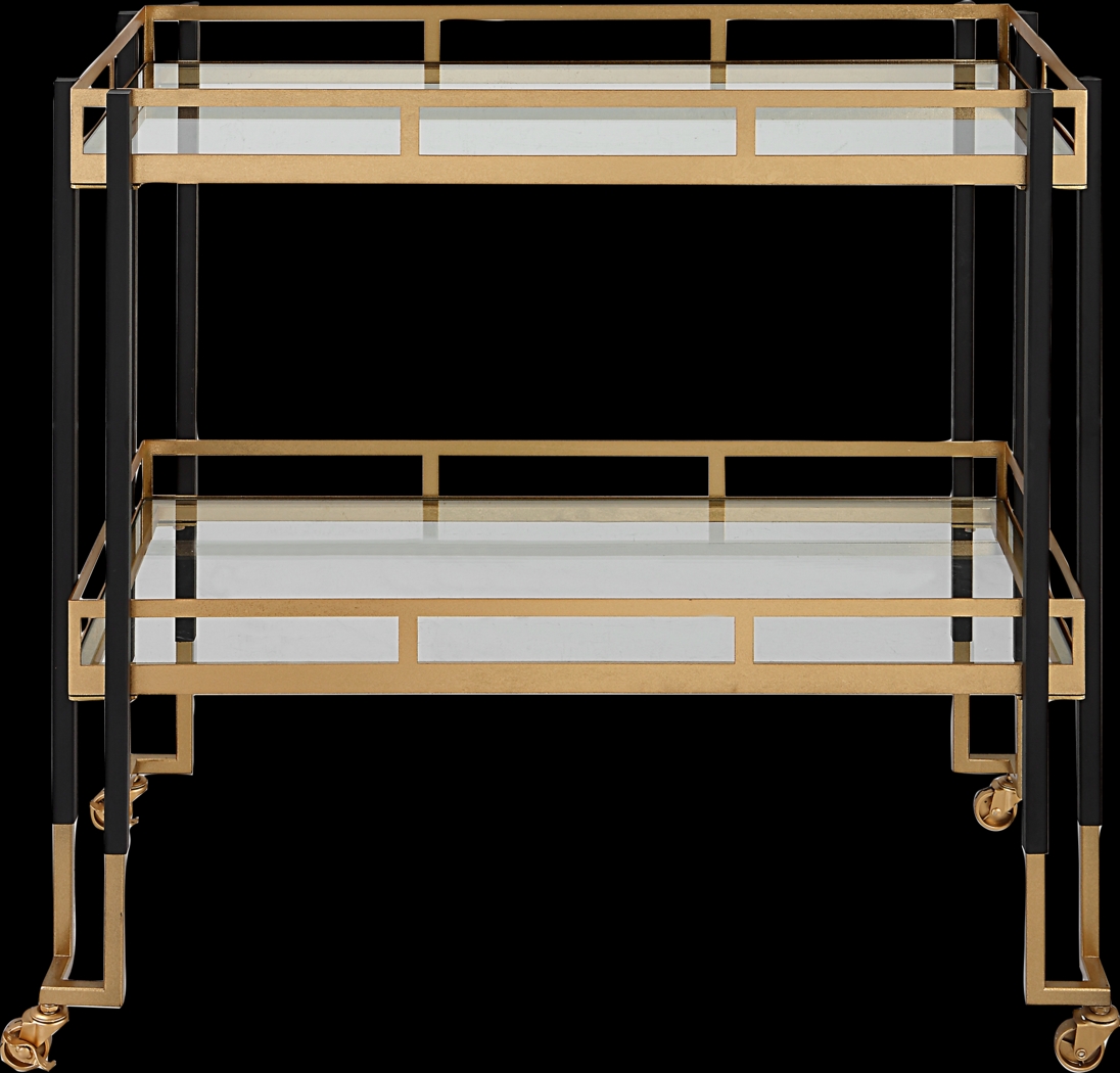 Conti Gold Bar Cart - Thumbnail - Image 4