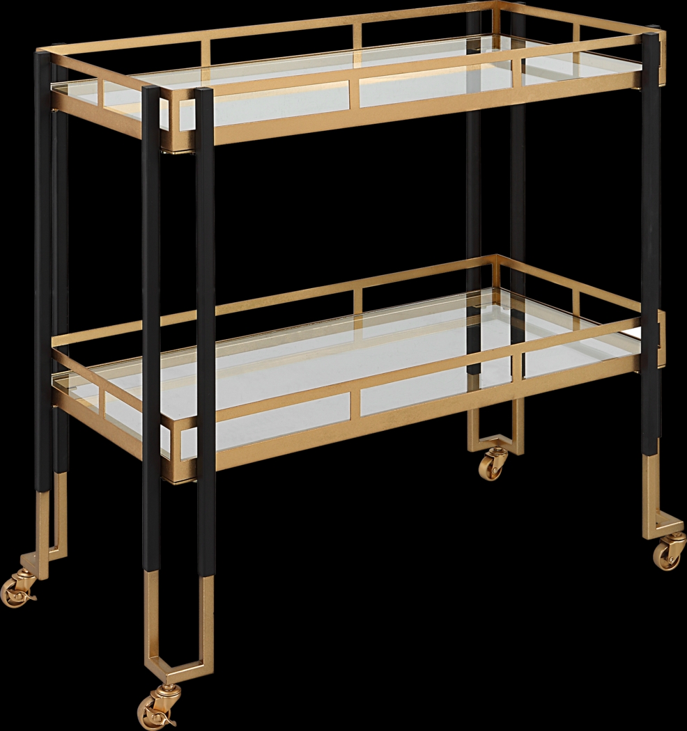 Conti Gold Bar Cart - Thumbnail - Image 1