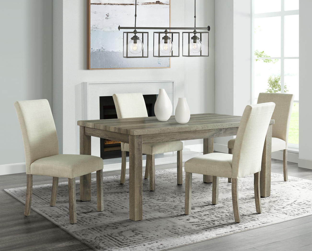 Convair Natural Side Chair Set - Thumbnail - Image 2