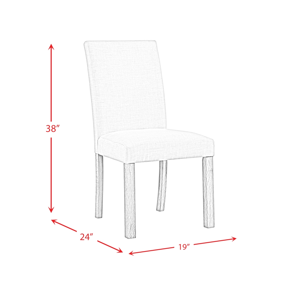 Convair Natural Side Chair Set - Thumbnail - Image 12