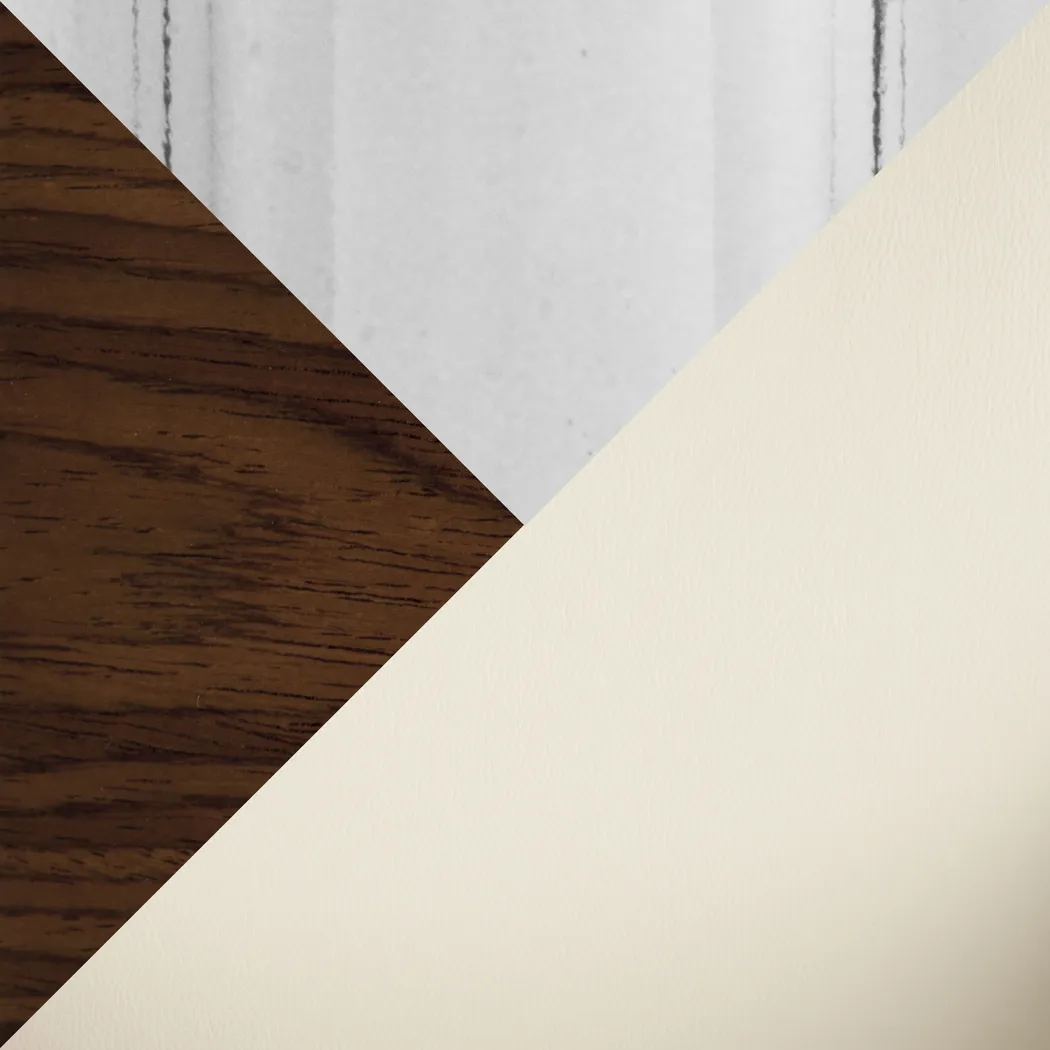 Convreve V Cream Swivel Counter Height Stool, Set of 2 - Thumbnail - Image 11