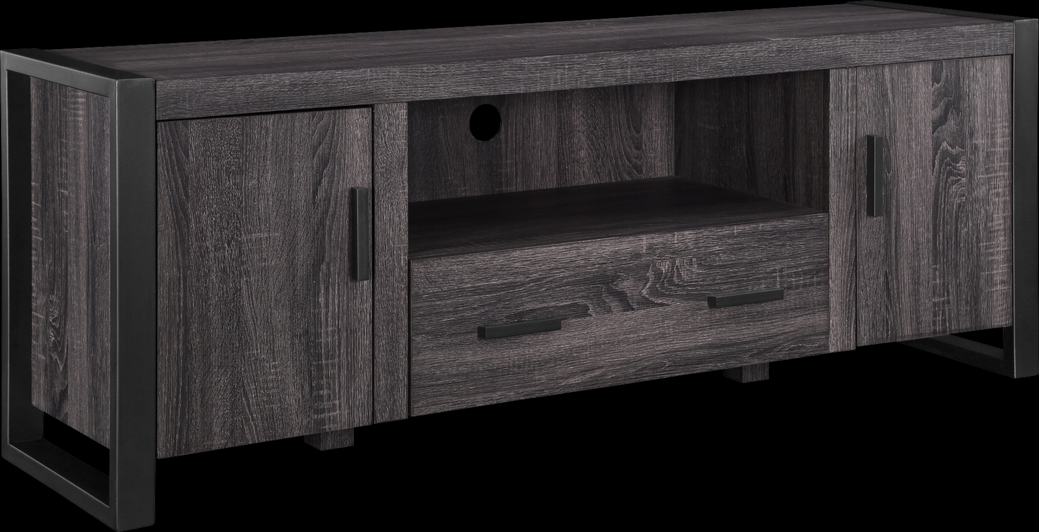 Conway Charcoal 60 in. Console - Thumbnail - Image 2