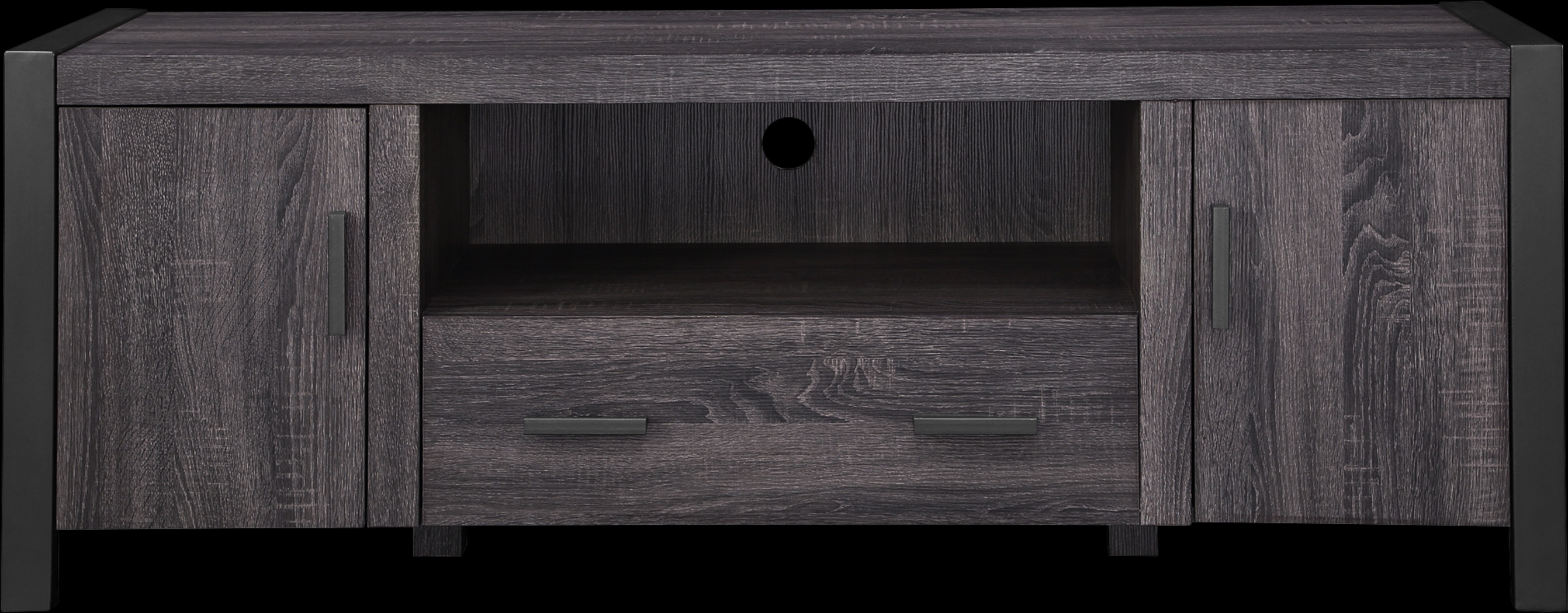 Conway Charcoal 60 in. Console - Thumbnail - Image 1