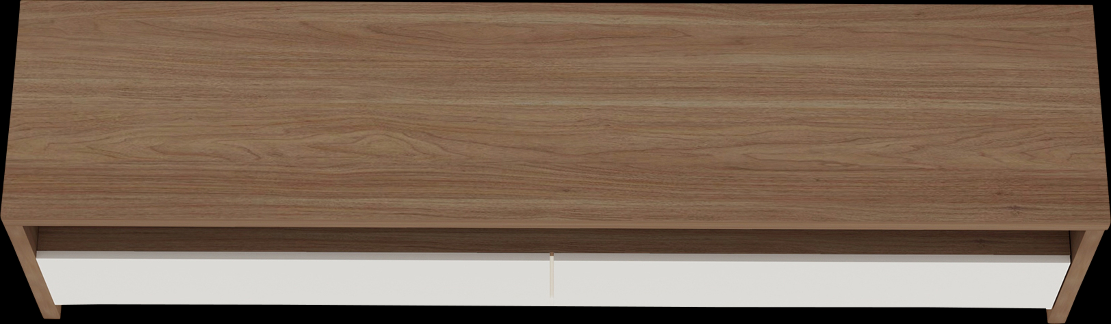 Coolcreek Brown and Off-White 70 in. Console - Thumbnail - Image 9