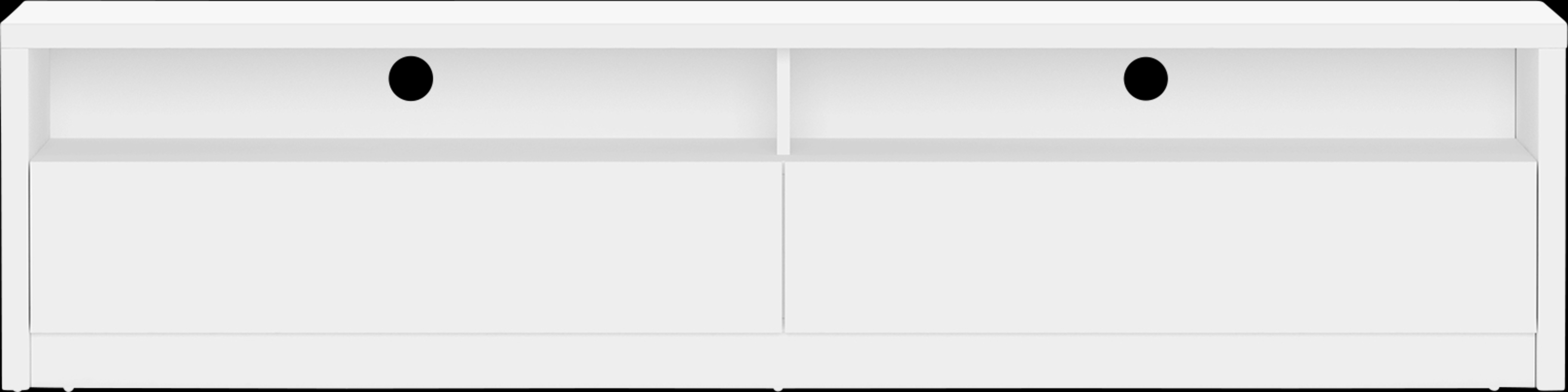 Coolcreek White 70 in. Console - Thumbnail - Image 3