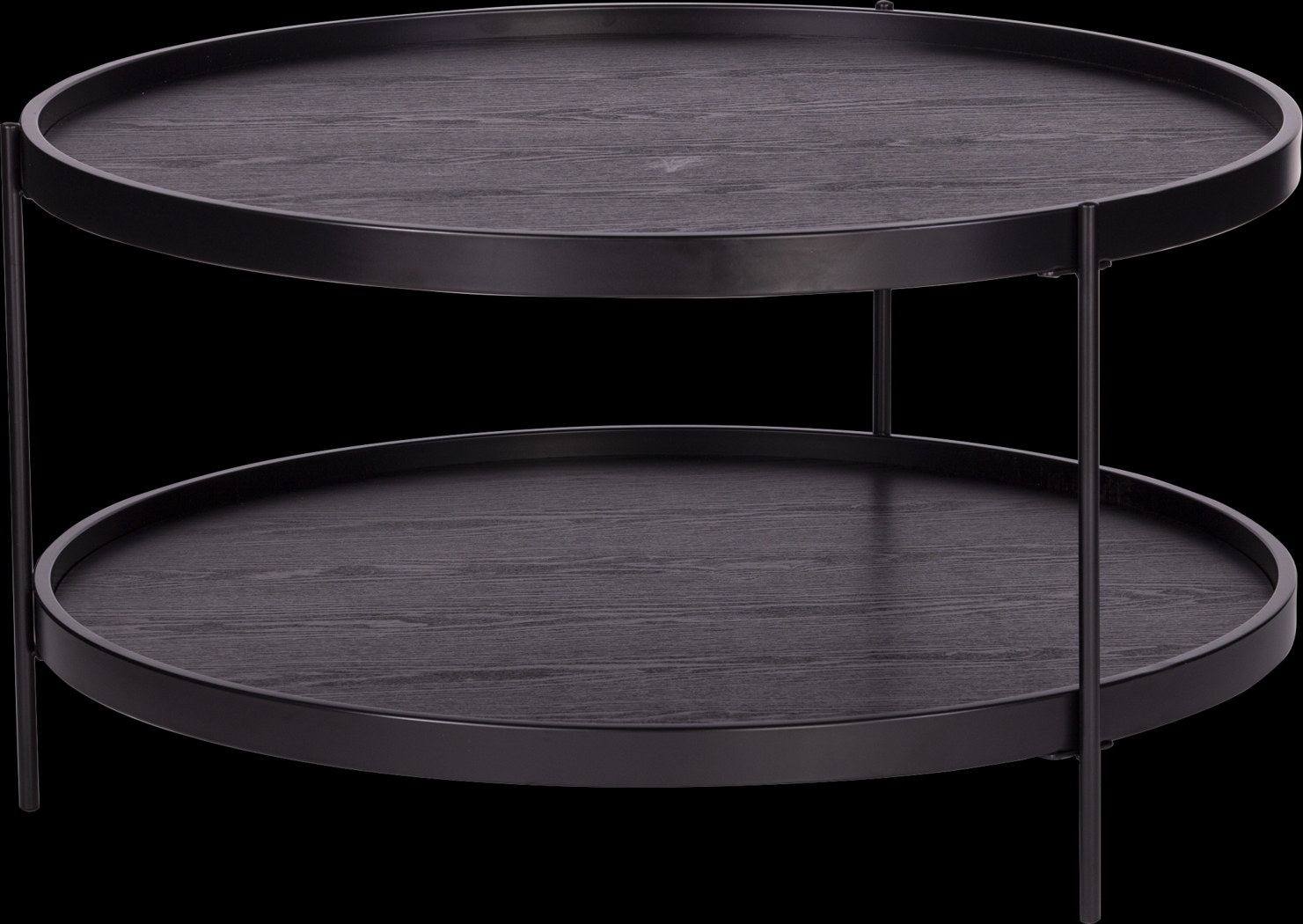 Coolfont Court Black Cocktail Table - Thumbnail - Image 1