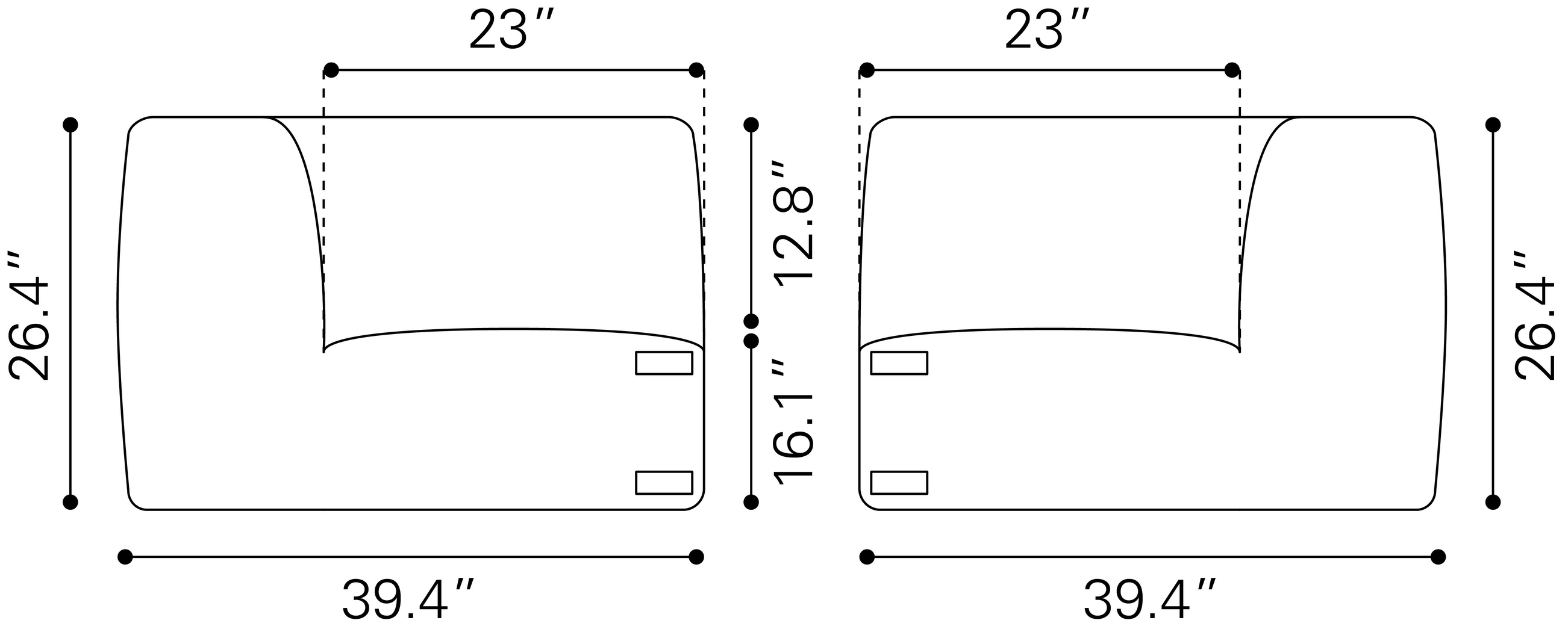 Coolibar Gray Settee - Thumbnail - Image 9