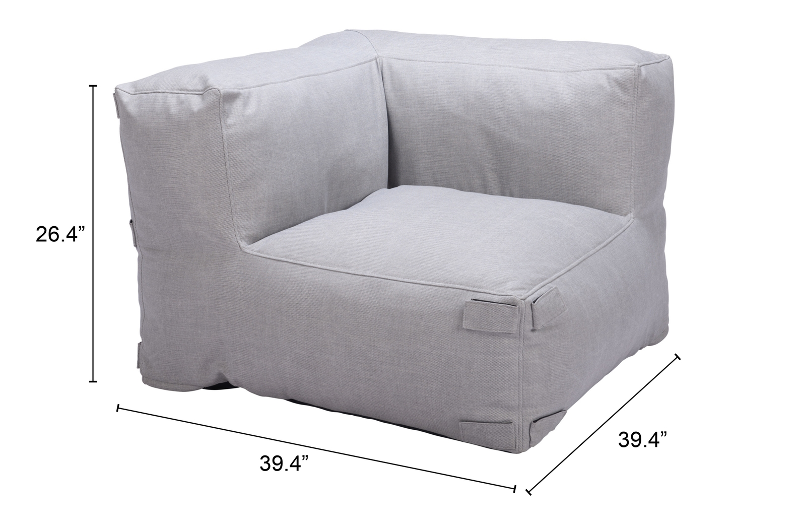 Coolibar Gray Settee - Thumbnail - Image 8