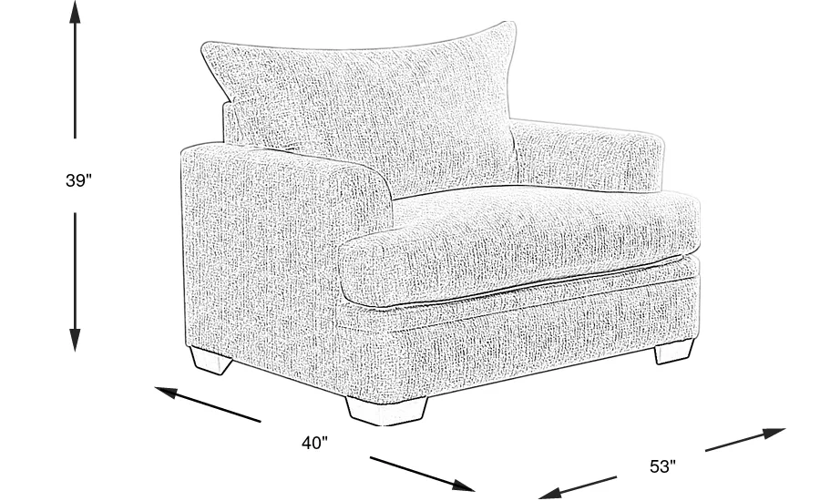 Dimension Image. Please refer to the Dimension Tab on this page for dimension details.