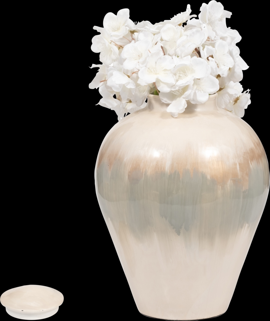 Coordova White 12 in. Vase - Thumbnail - Image 2