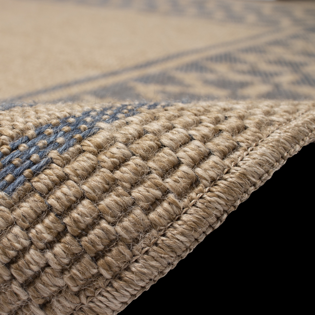 Coosaw Navy 5'3 x 7'3 Indoor/Outdoor Rug - Thumbnail - Image 2