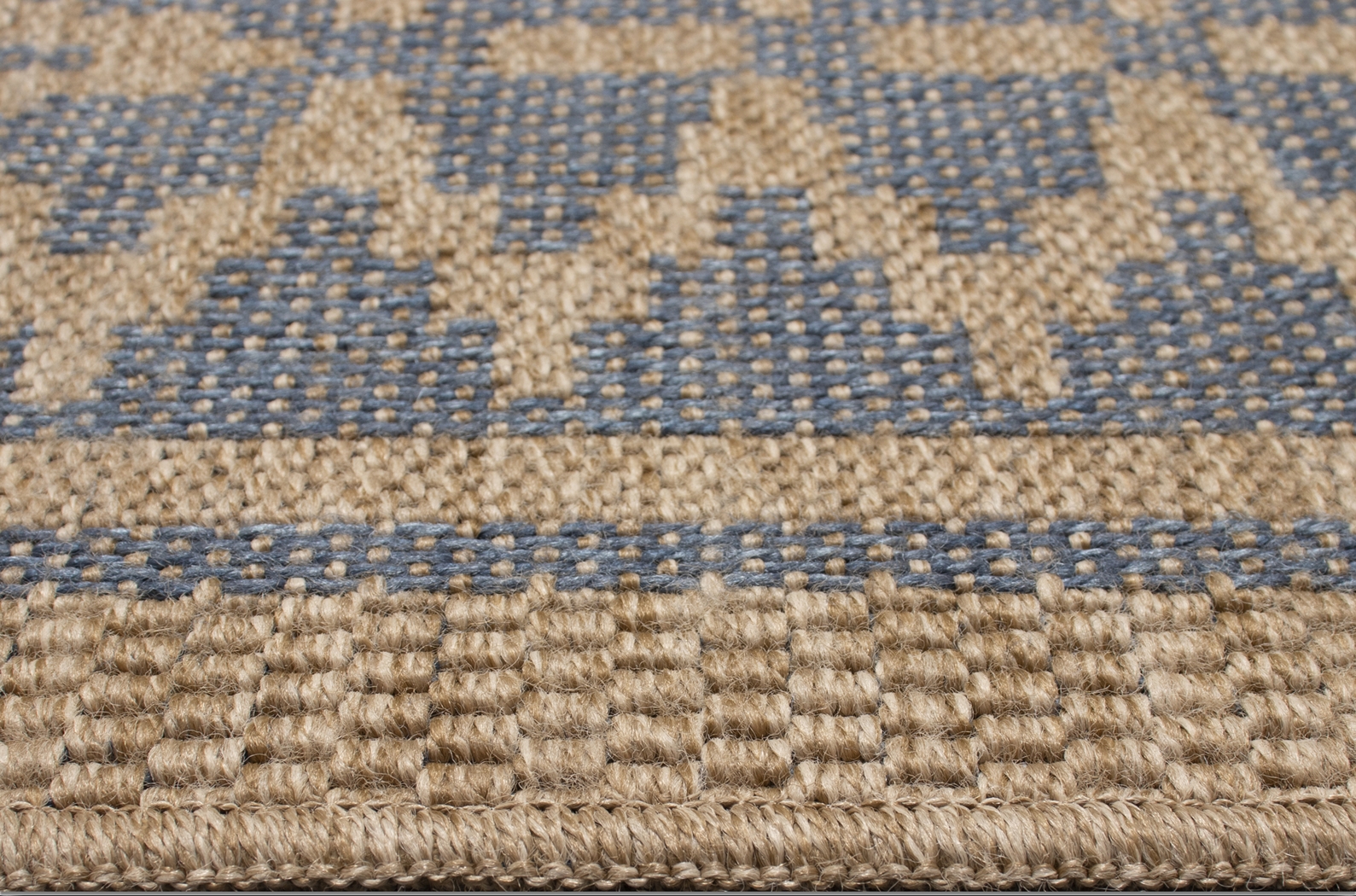 Coosaw Navy 7'10 Square Indoor/Outdoor Rug - Thumbnail - Image 4