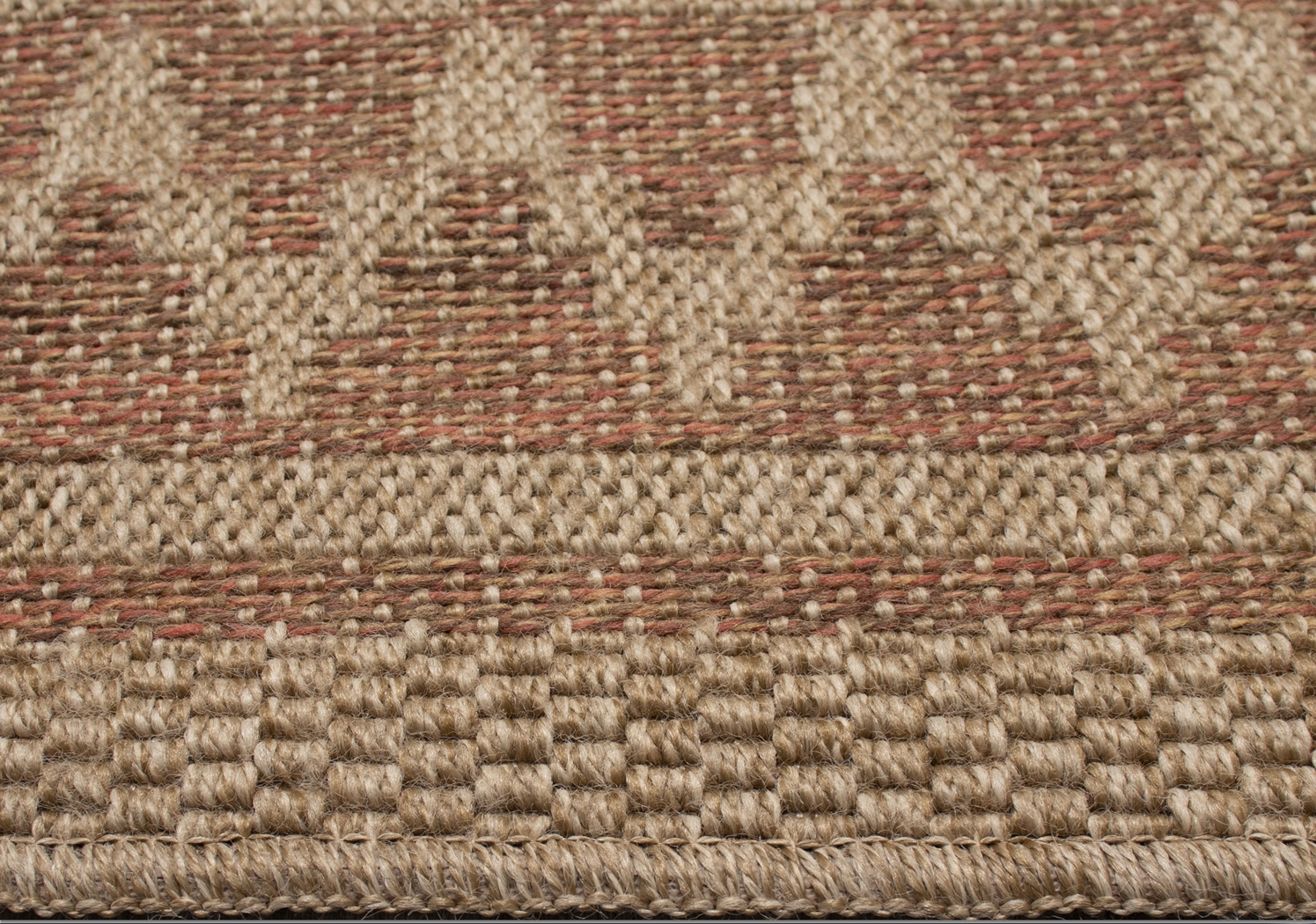 Coosaw Terracotta 5'3 x 7'3 Indoor/Outdoor Rug - Thumbnail - Image 5