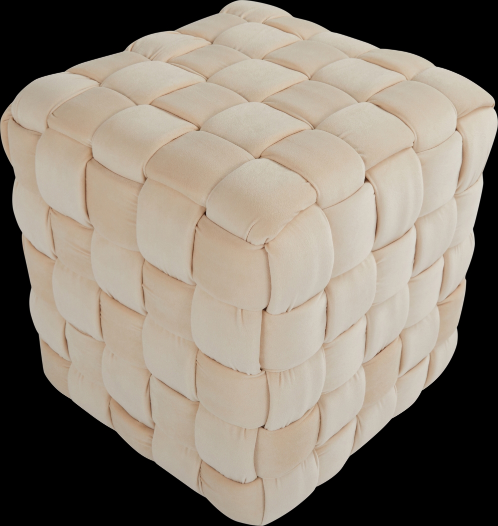 Copeleigh Cream Ottoman - Thumbnail - Image 4