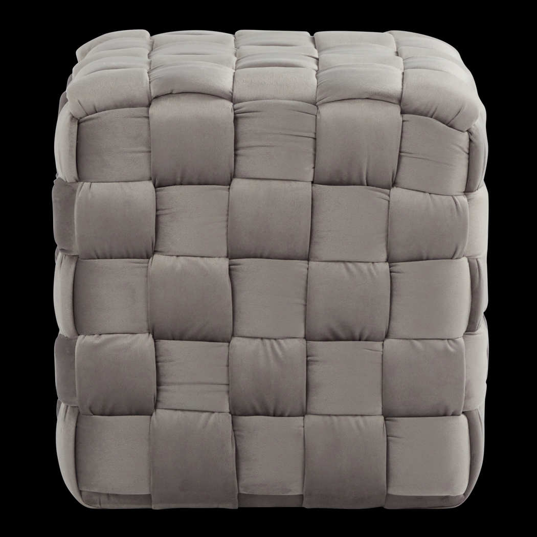 Copeleigh Gray Ottoman - Thumbnail - Image 1