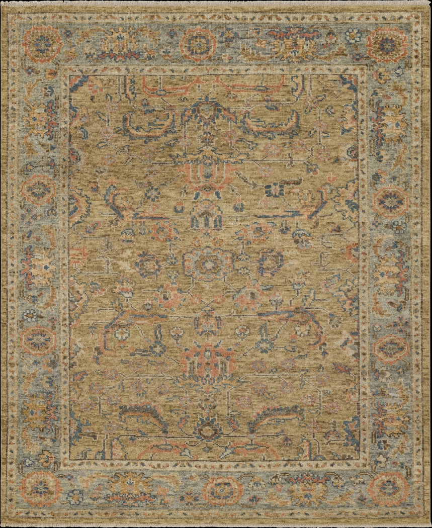 Copenelly Gold 8' x 10' Rug - Thumbnail - Image 1