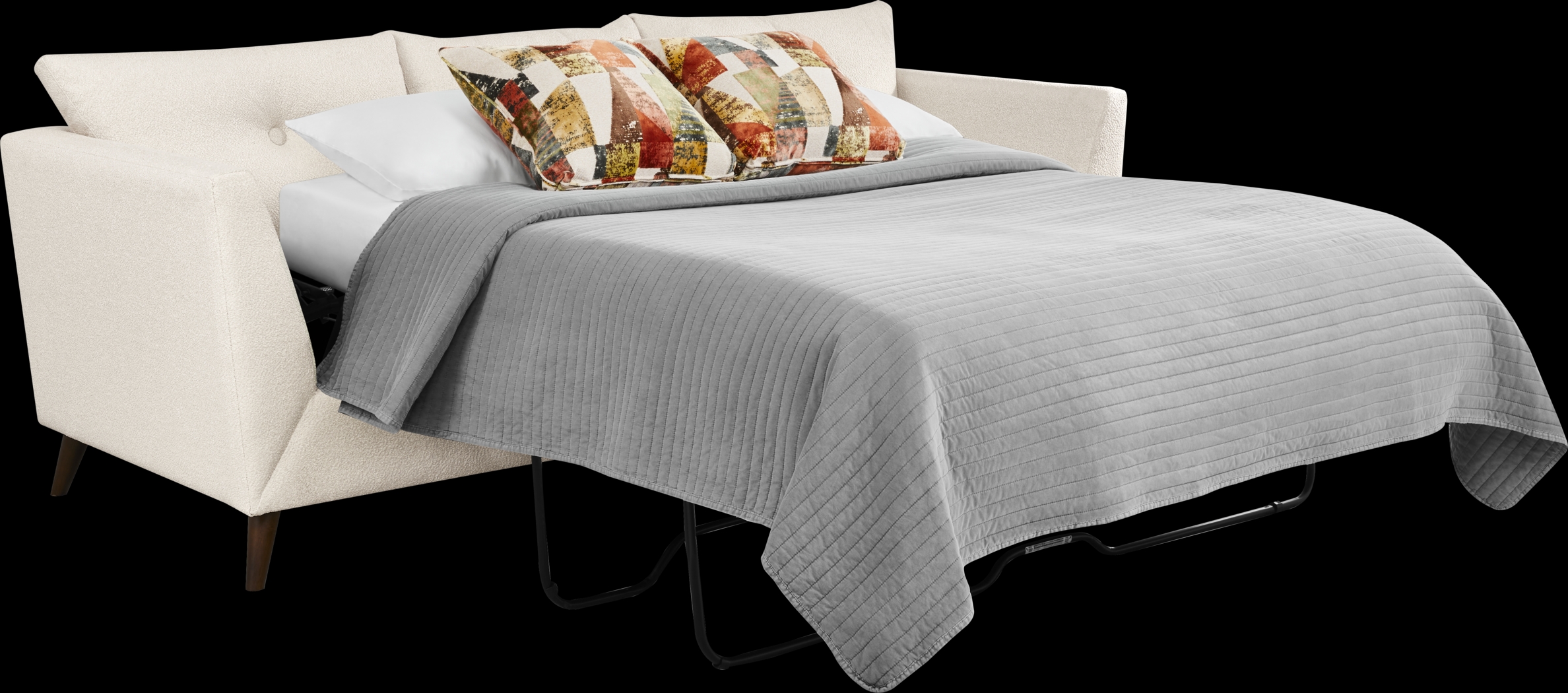 Copenhagen Ivory 8 Pc Living Room with Sleeper Sofa - Thumbnail - Image 3