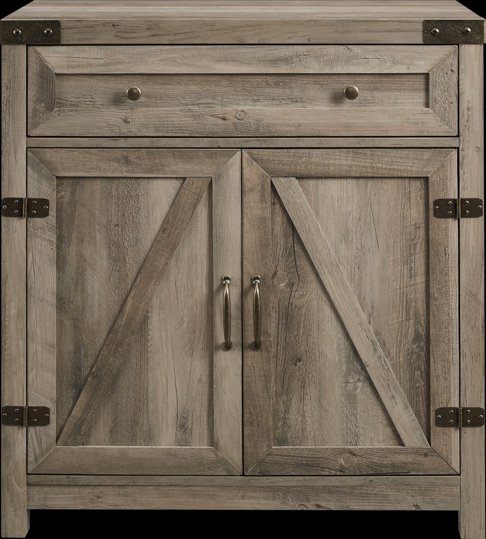 Copenhill Gray Accent Cabinet - Thumbnail - Image 2