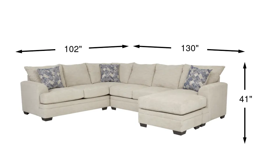 Dimension Image. Please refer to the Dimension Tab on this page for dimension details.