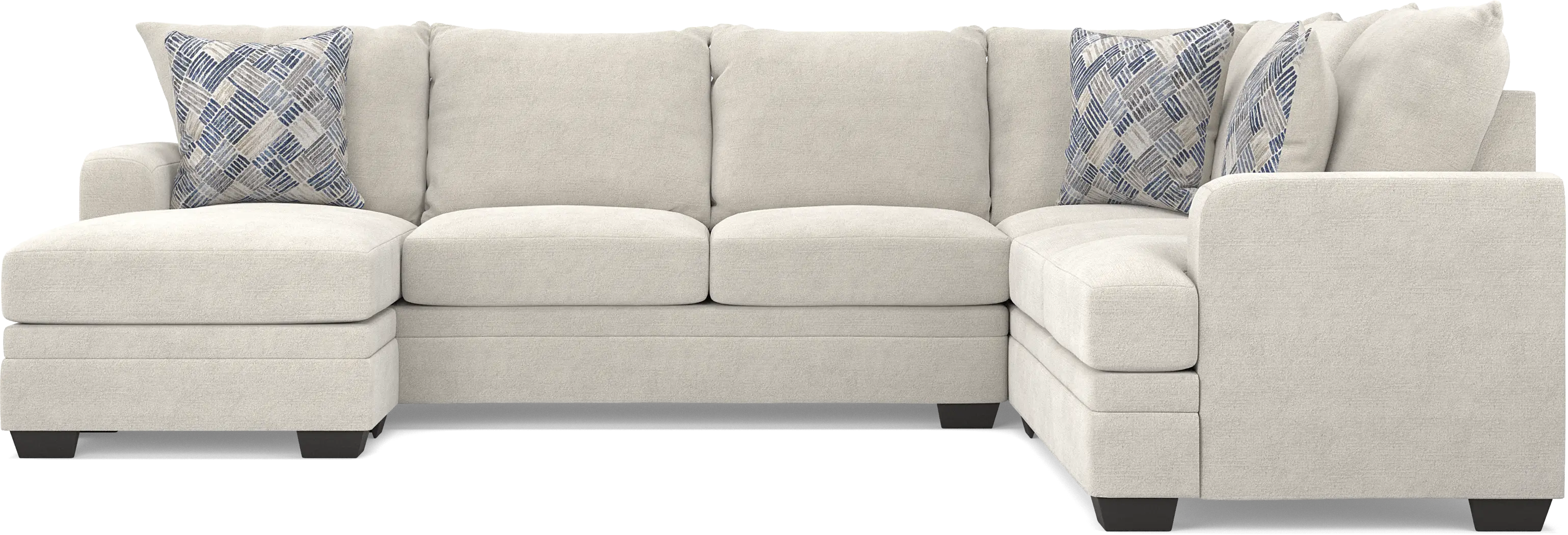 Copley Court Parchment 2 Pc Sectional - Image 3