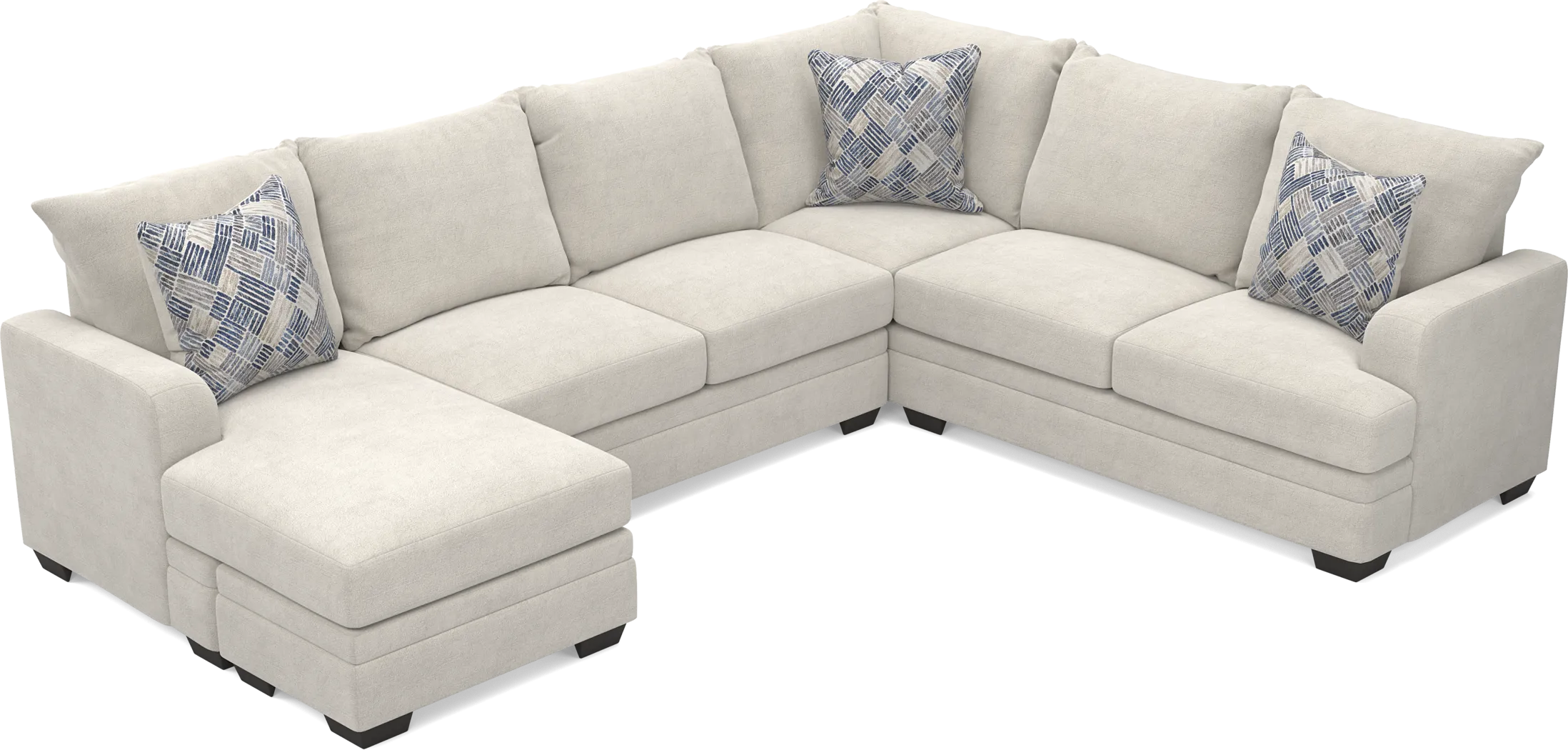 Copley Court Parchment 2 Pc Sleeper Sectional - Image 6