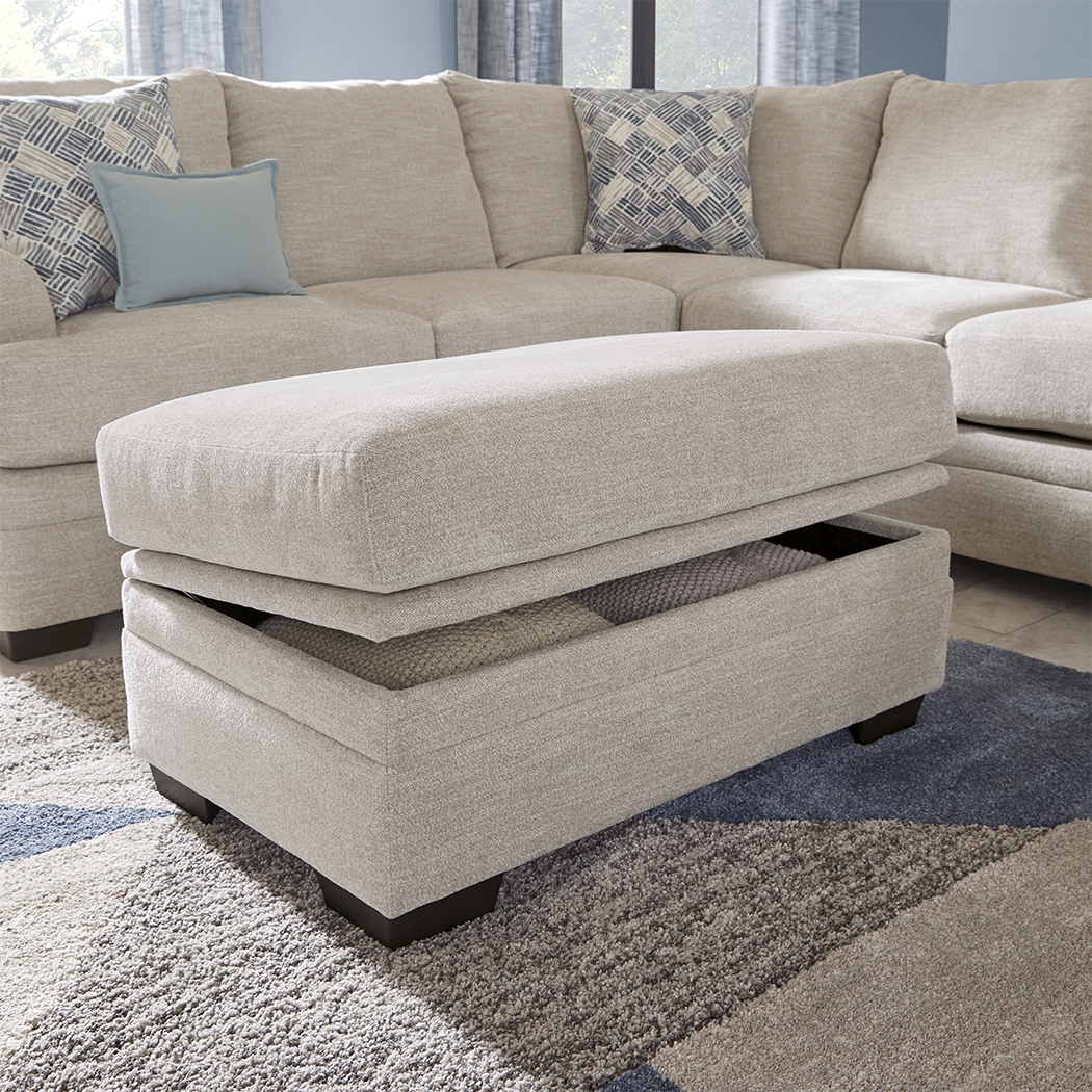 Copley Court Parchment 3 Pc Sectional Living Room - Thumbnail - Image 12