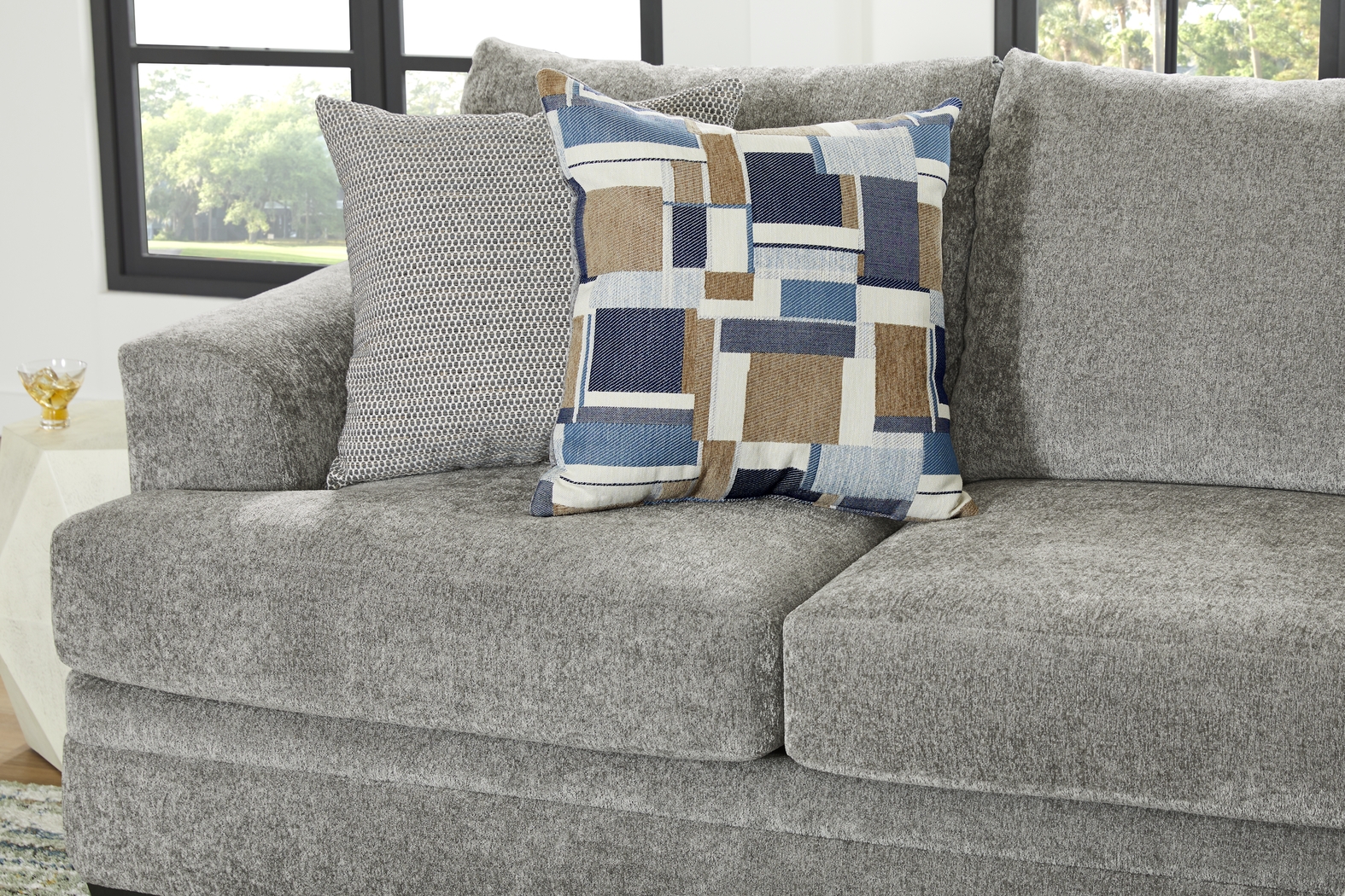 Copley Place Slate 2 Pc Sectional - Thumbnail - Image 4