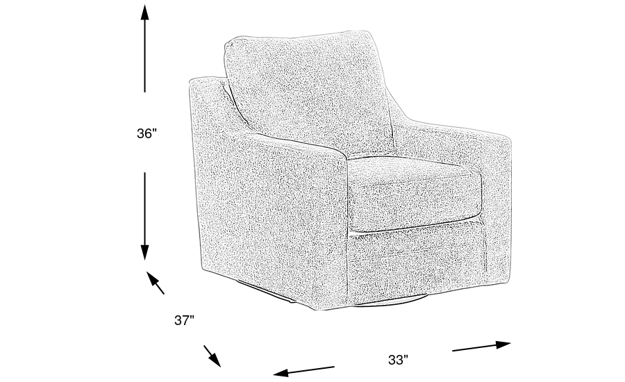 Dimension Image. Please refer to the Dimension Tab on this page for dimension details.