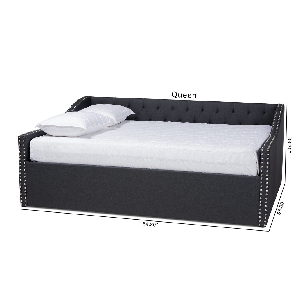 Copper Court Dark Gray Queen Daybed - Thumbnail - Image 7