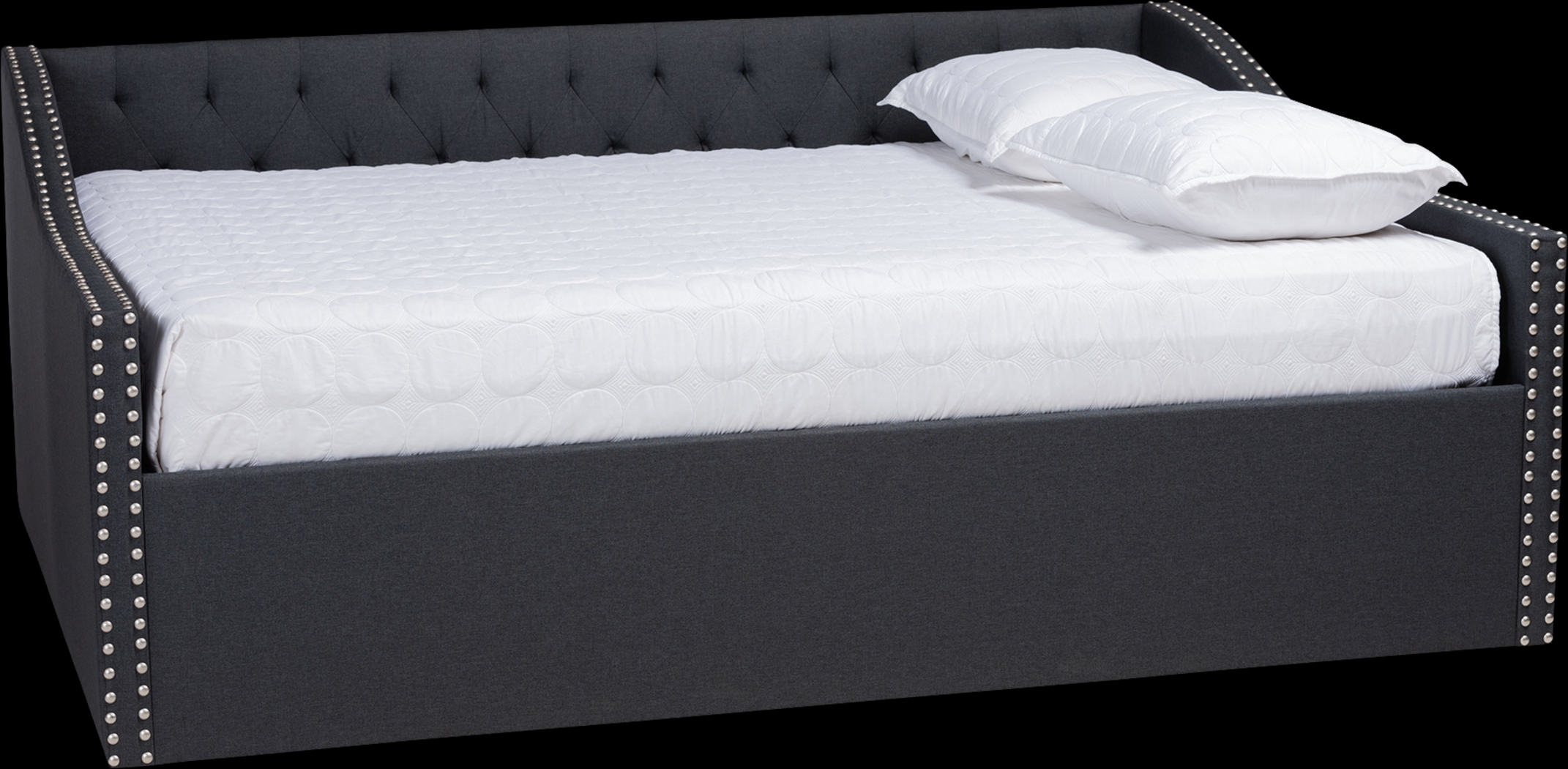 Copper Court Dark Gray Queen Daybed - Thumbnail - Image 1