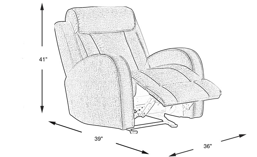 Dimension Image. Please refer to the Dimension Tab on this page for dimension details.