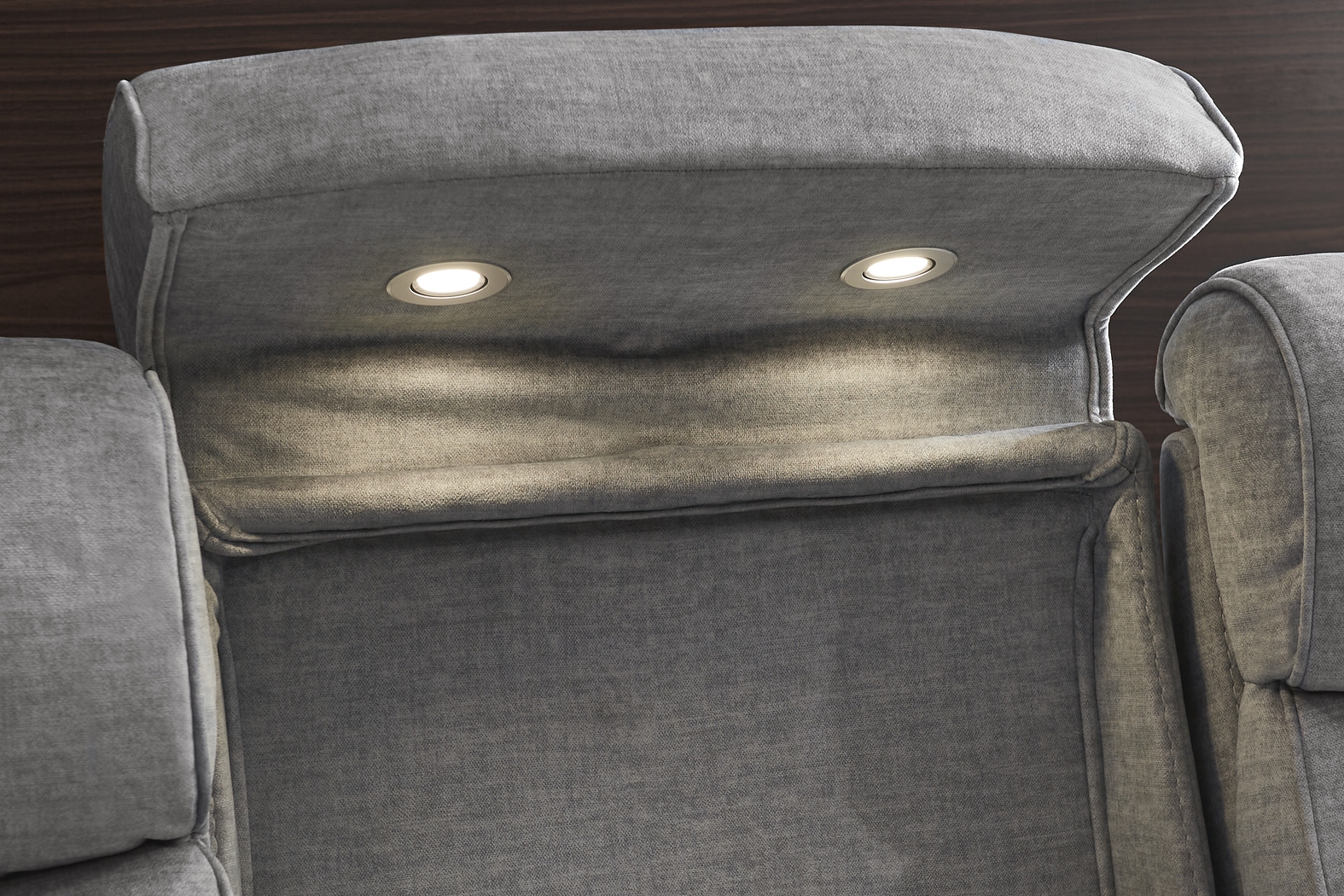 Copperfield Gray 5 Pc Living Room with Dual Power Reclining Sofa - Thumbnail - Image 9