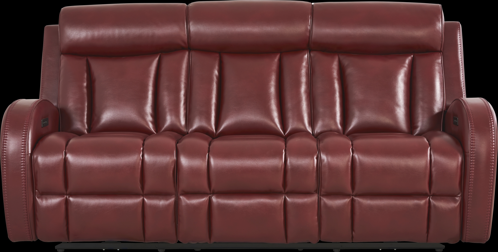Copperfield Red 2 Pc Living Room with Dual Power Reclining Sofa - Thumbnail - Image 3