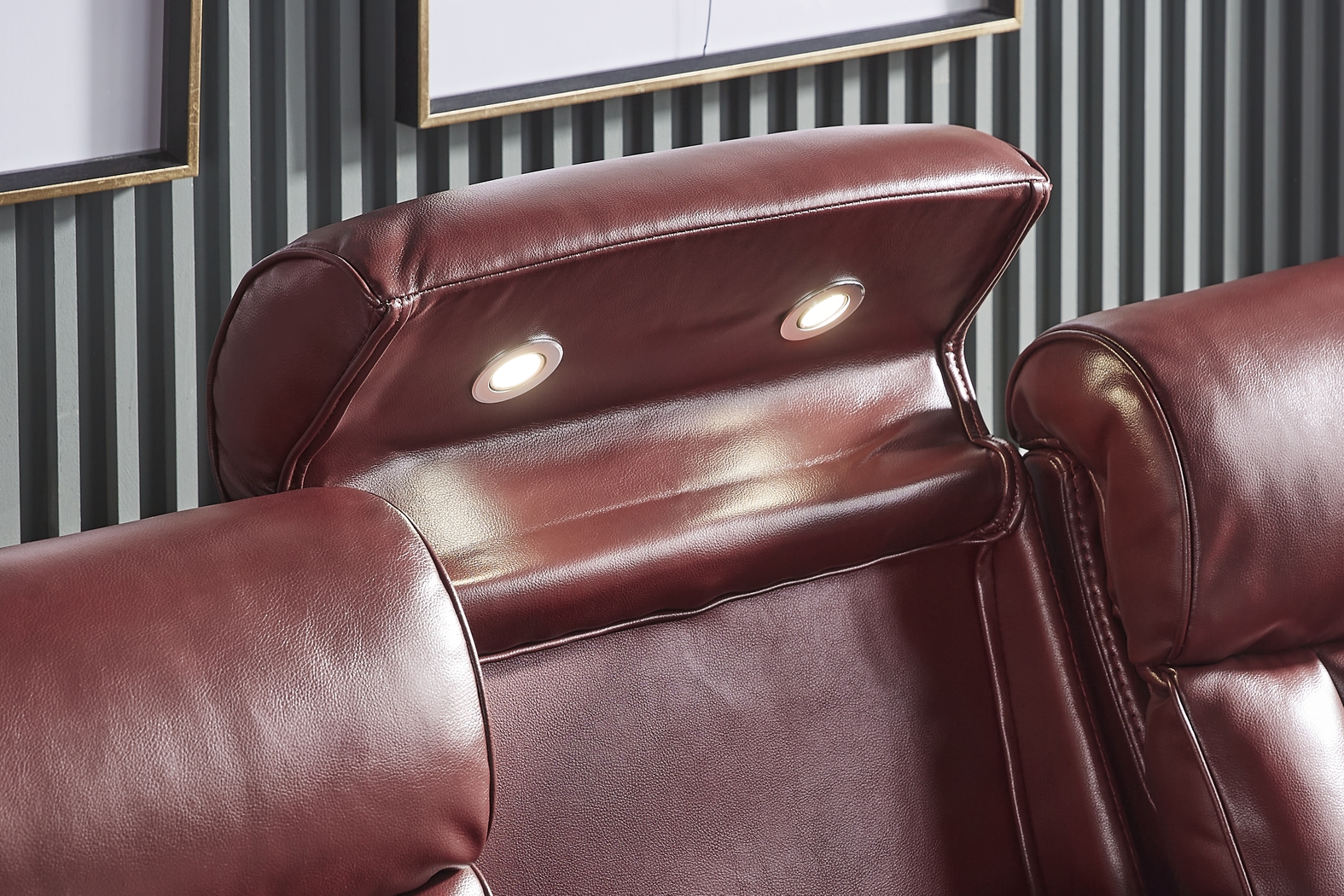 Copperfield Red 2 Pc Living Room with Dual Power Reclining Sofa - Thumbnail - Image 8