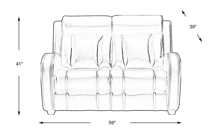 Dimension Image. Please refer to the Dimension Tab on this page for dimension details.