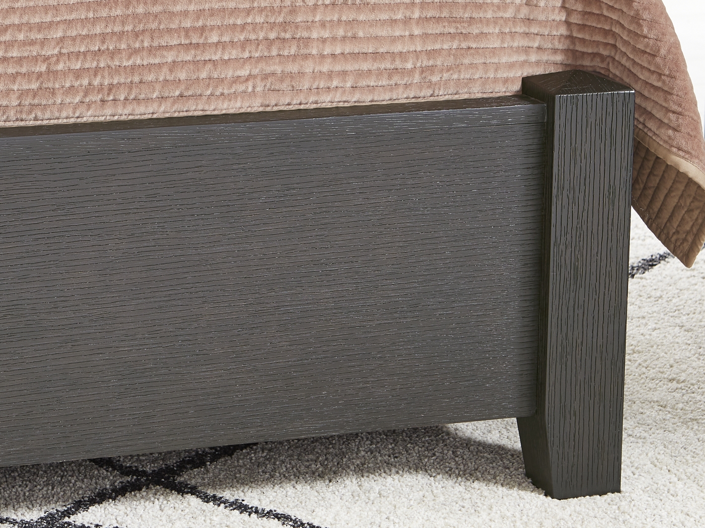 Copperline Black 3 Pc King Poster Bed - Thumbnail - Image 4