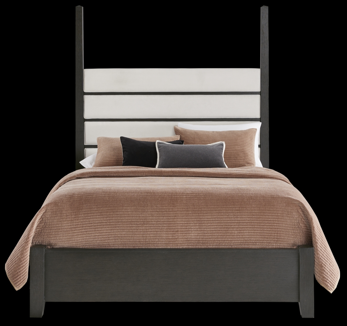 Copperline Black 5 Pc Queen Poster Bedroom - Thumbnail - Image 2