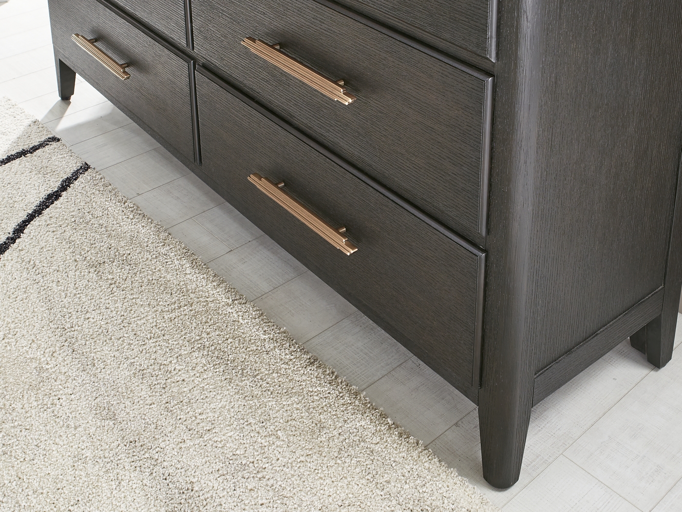 Copperline Black 5 Pc Queen Poster Bedroom - Thumbnail - Image 9